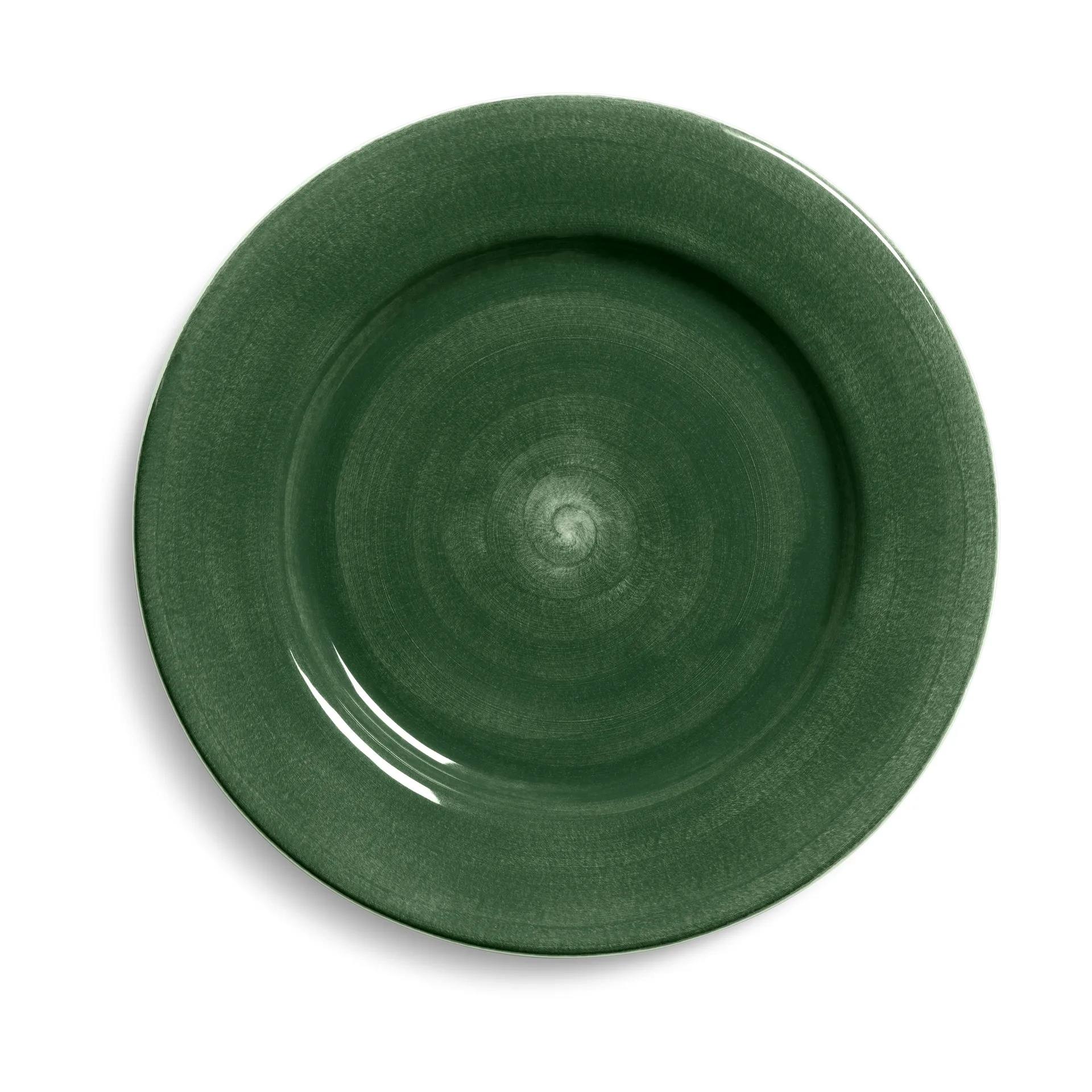 Basic plate 28 cm, Forest green Mateus