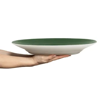 Basic serving platter Ø41 cm - Forest green - Mateus