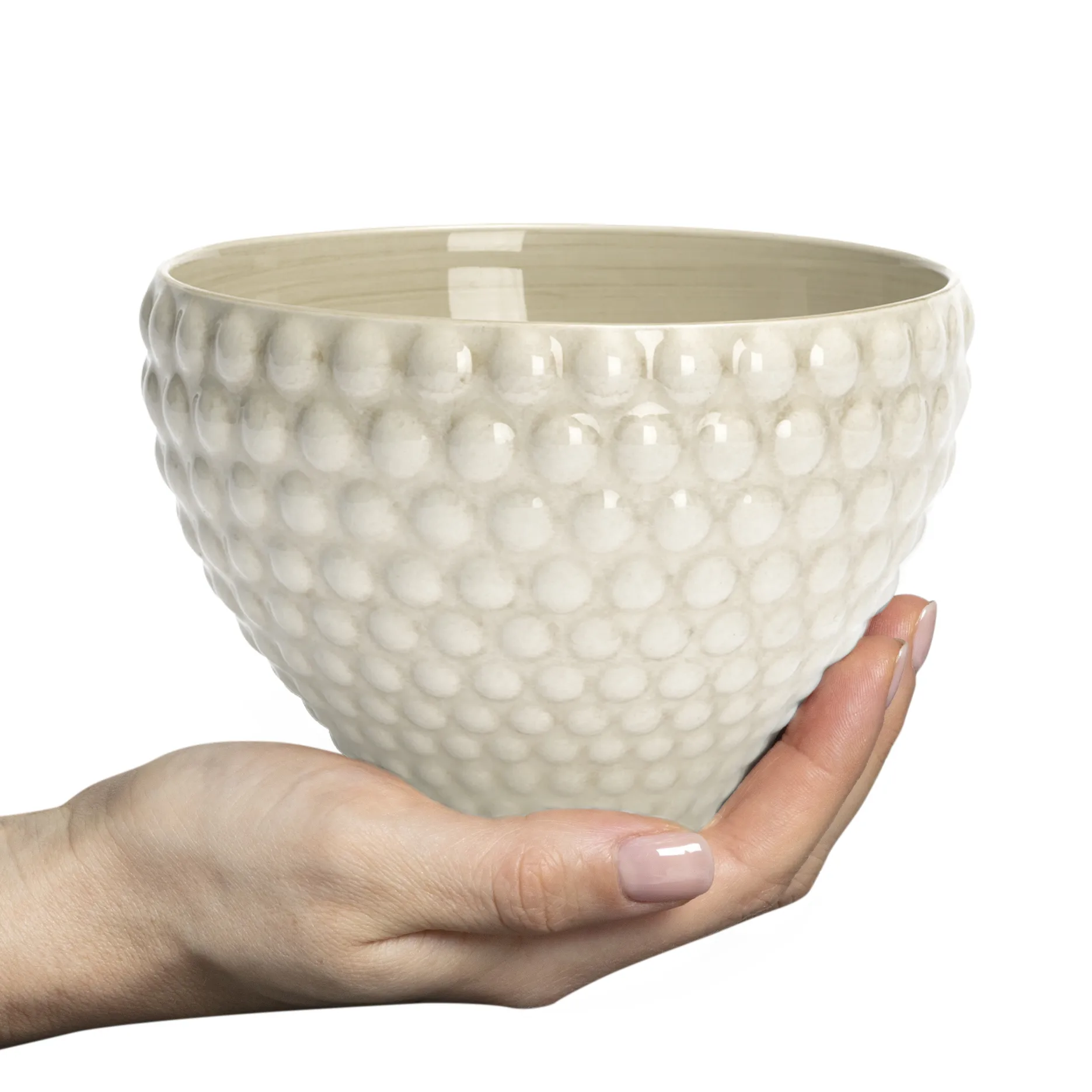 Bubbles bowl 60 cl, Sand Mateus