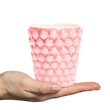 Bubbles mug 30 cl - light pink - Mateus