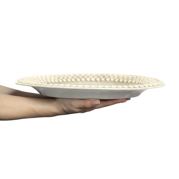 Bubbles oval saucer 35 cm - Sand - Mateus