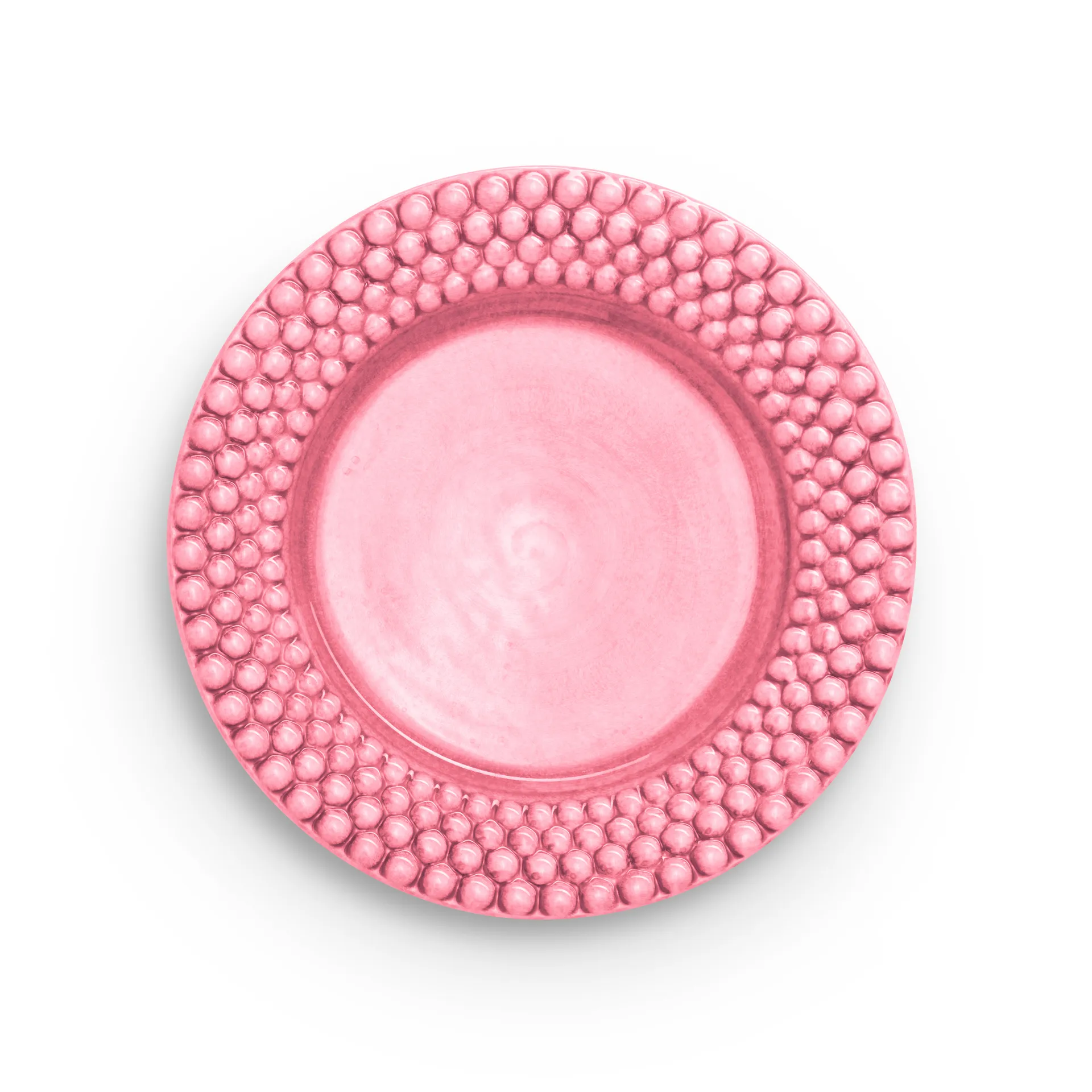 Bubbles plate 28 cm, Pink Mateus