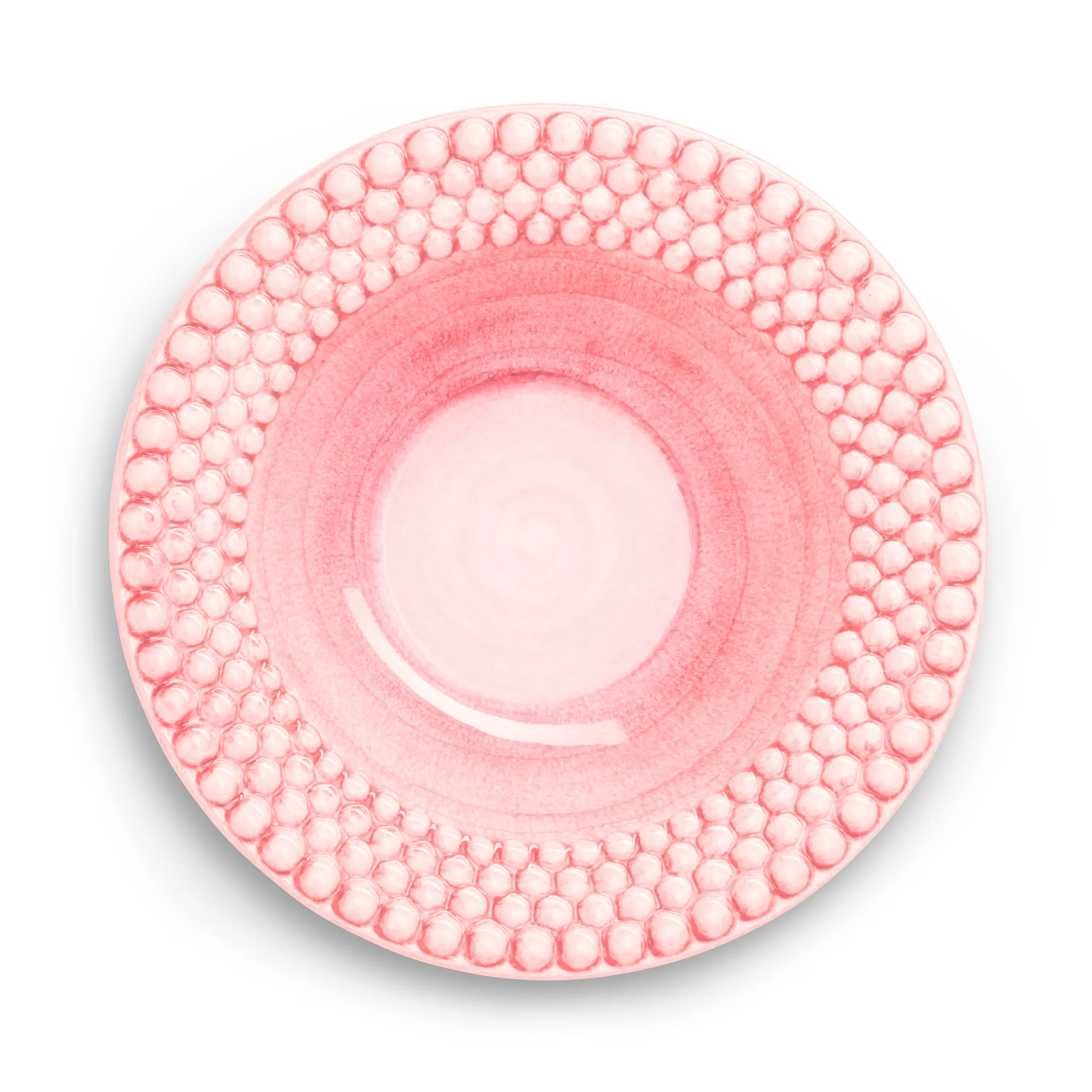Bubbles soup plate 25 cm, light pink Mateus