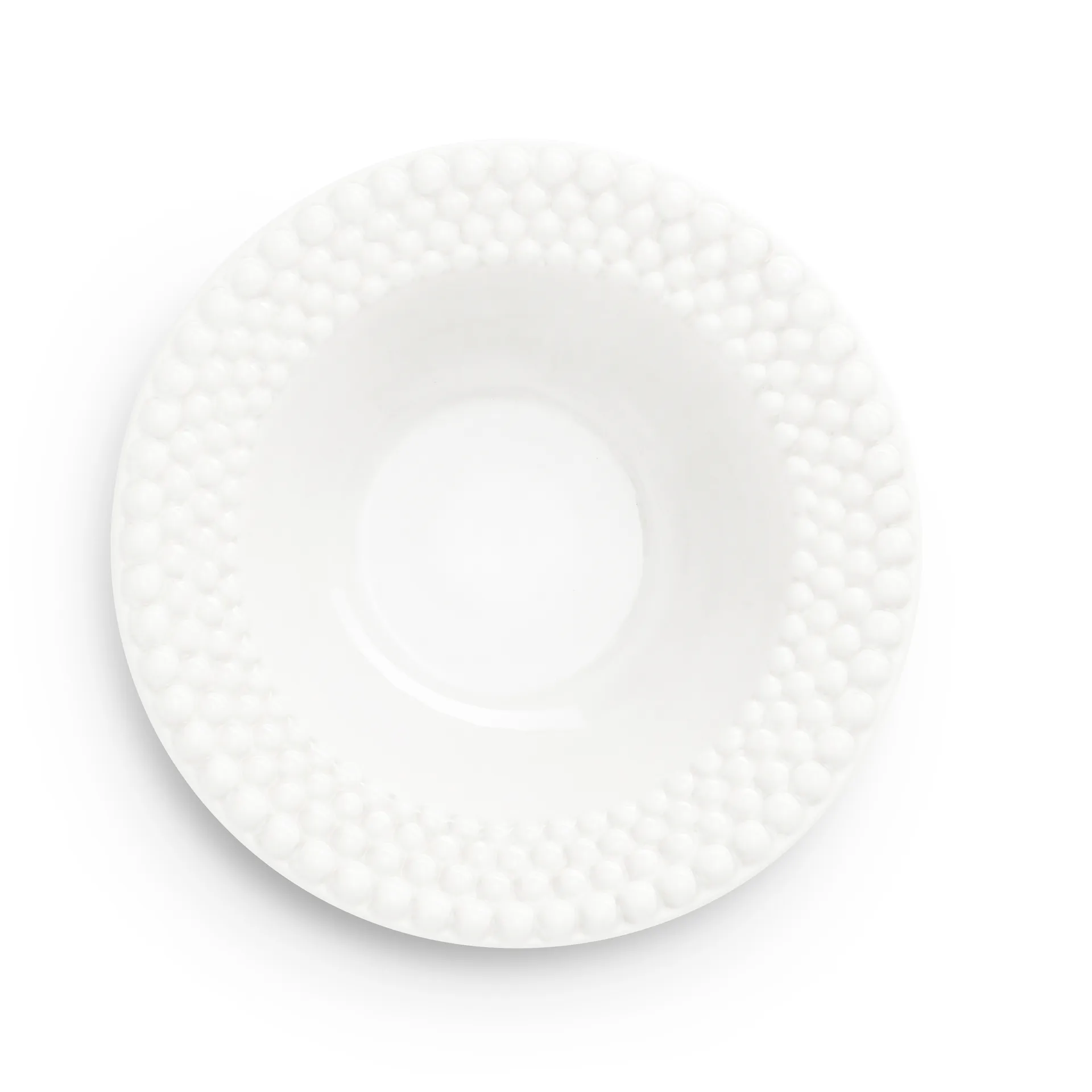 Bubbles soup plate 25 cm, White Mateus
