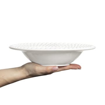 Bubbles soup plate 25 cm - White - Mateus