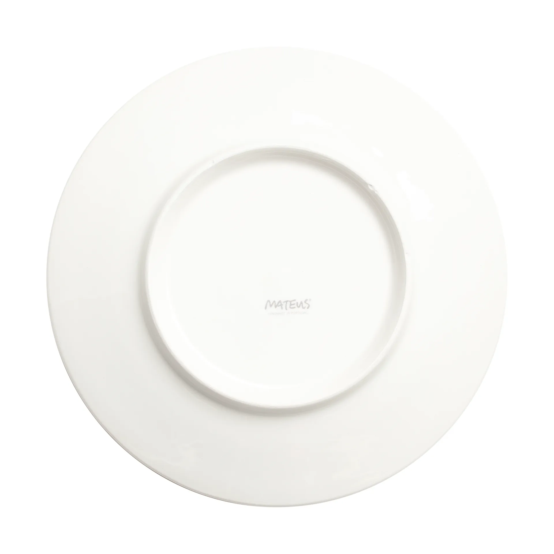 Flowers blossom plate Ø20 cm, White Mateus