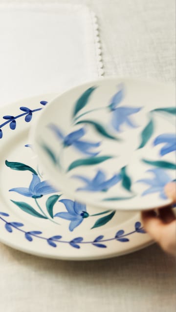 Flowers blossom plate Ø20 cm - White - Mateus
