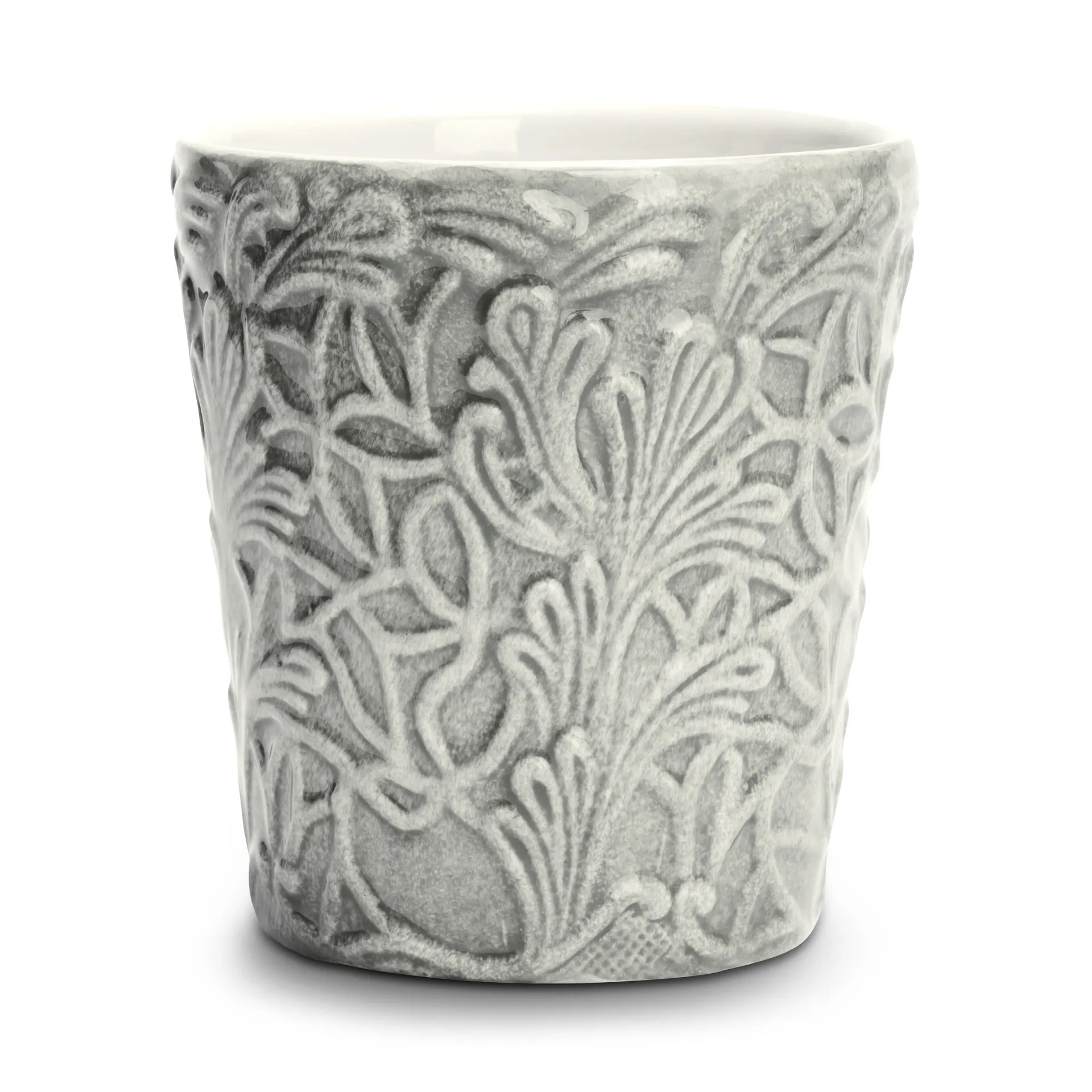 Lace mug 30 cl, Grey Mateus