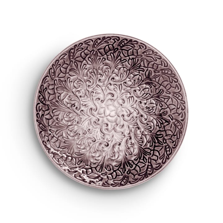 Lace plate 20 cm - Plum - Mateus