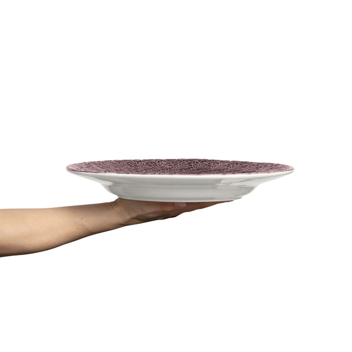 Lace plate 32 cm, Plum Mateus