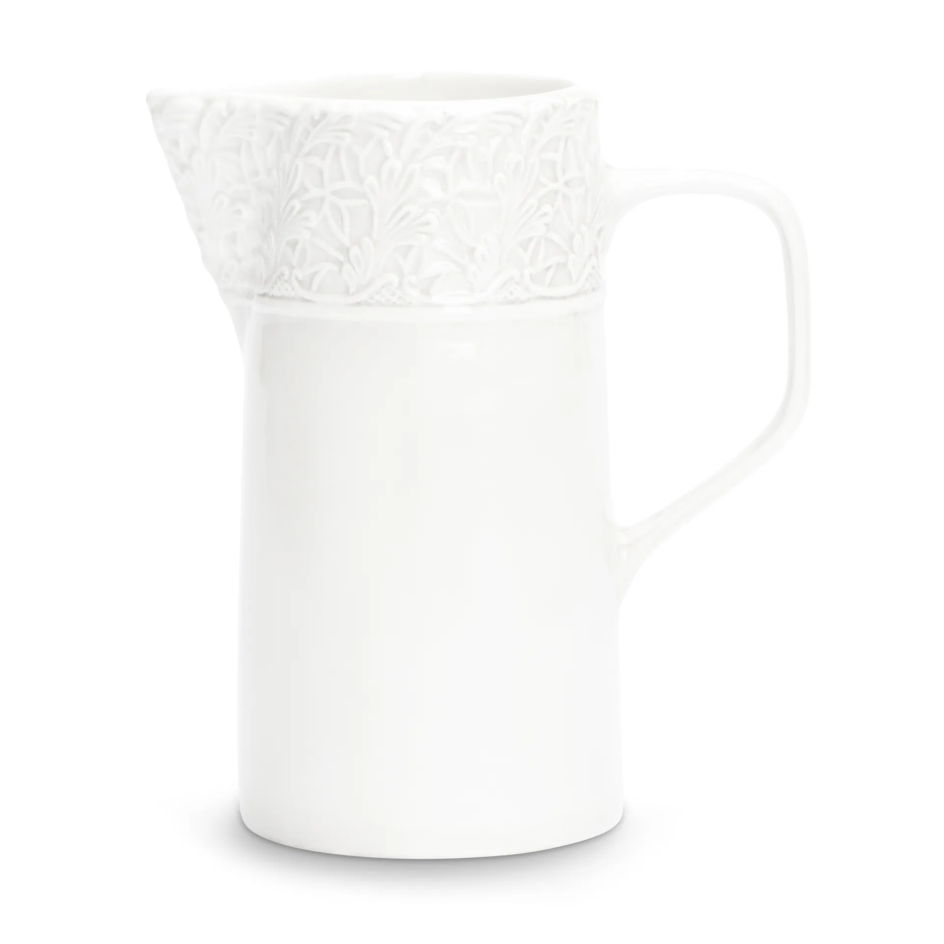 Lace pot 1.2 l, White Mateus