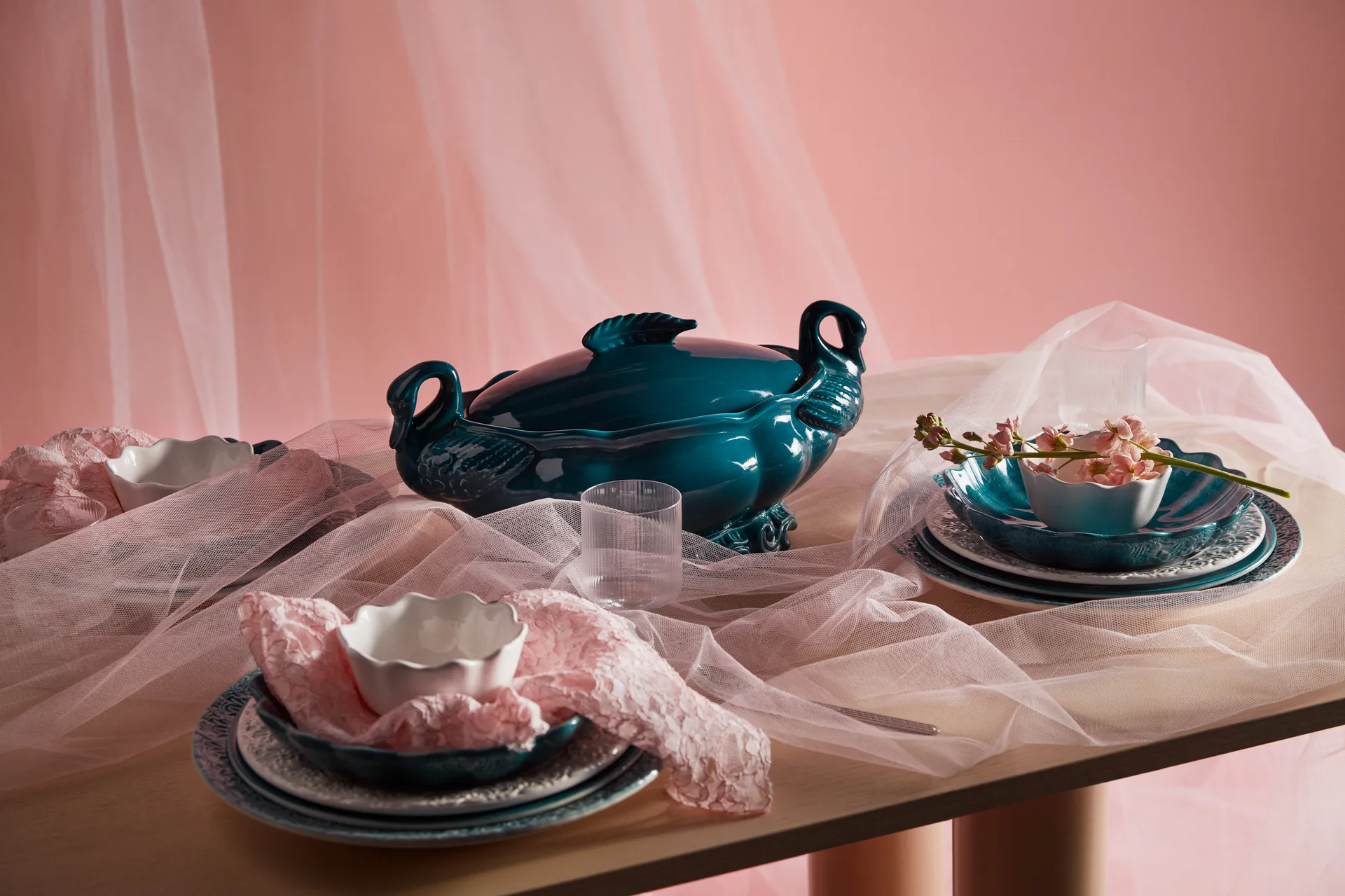 Lace terrin 4.7 liter, Ocean Mateus