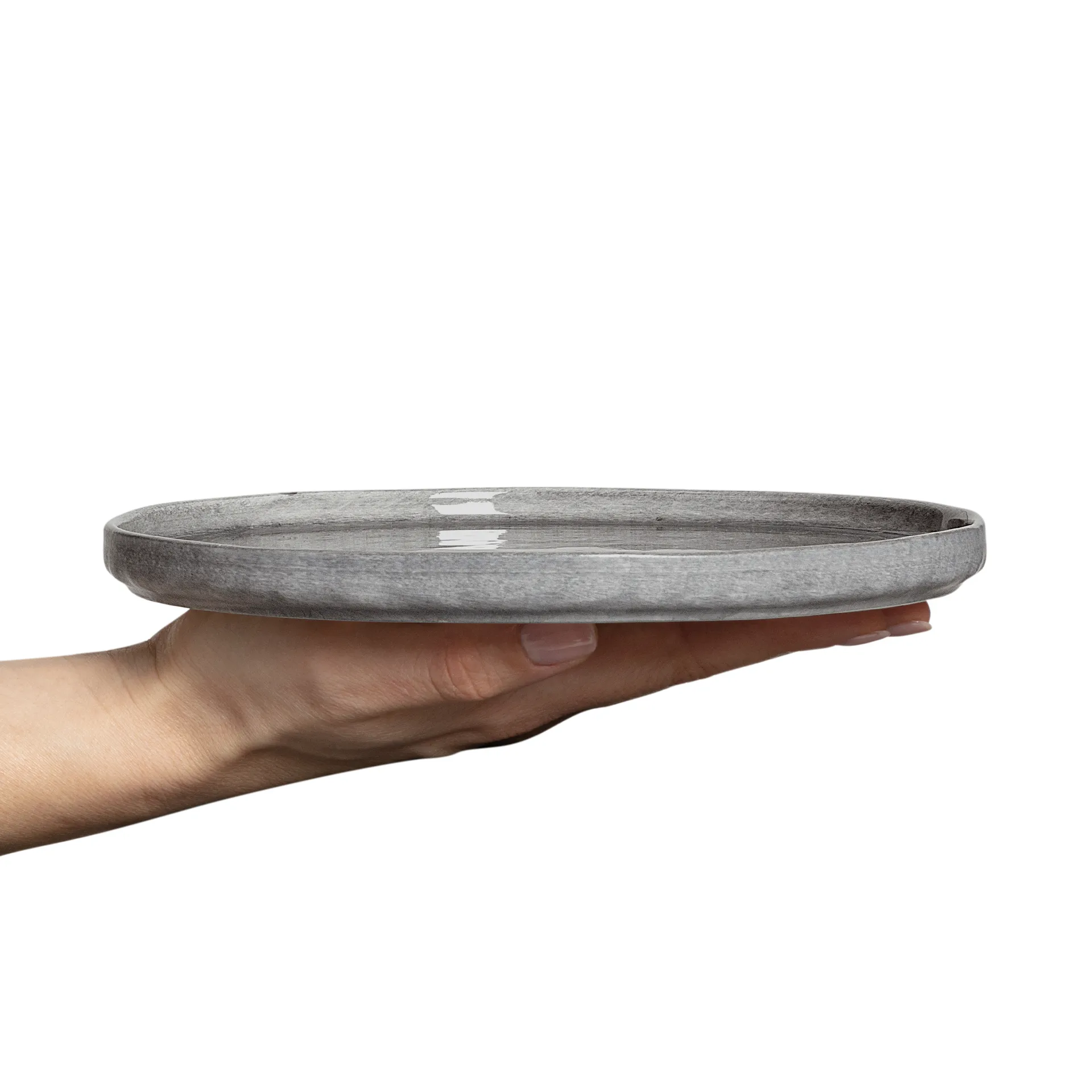 MSY plate 20 cm, Grey Mateus