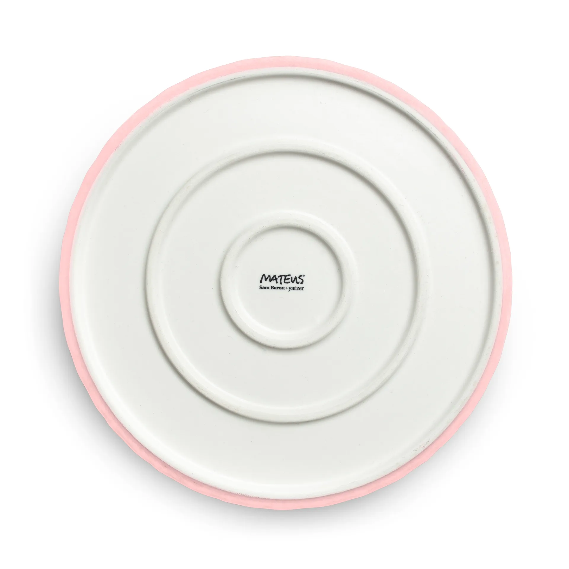 MSY plate 20 cm, light pink Mateus