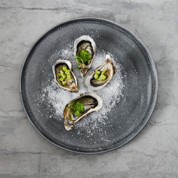 MSY plate 25 cm - Grey - Mateus