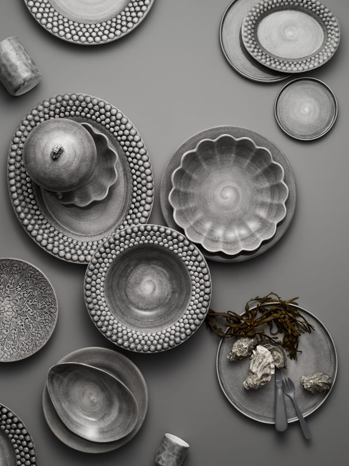MSY plate 25 cm, Grey Mateus