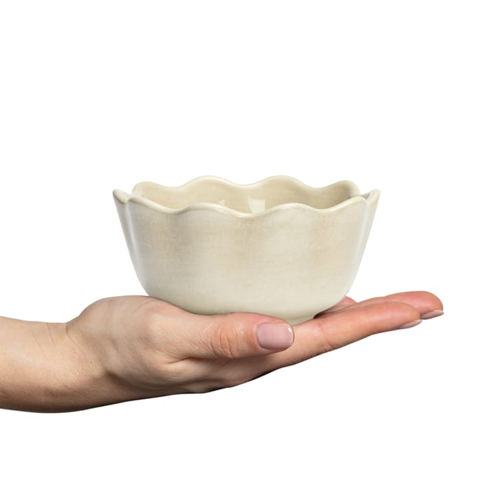 Oyster bowl Ø13 cm, Sand Mateus
