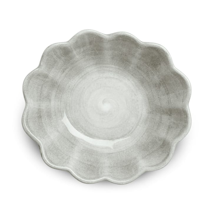 Oyster bowl 16x18 cm, Grey Mateus