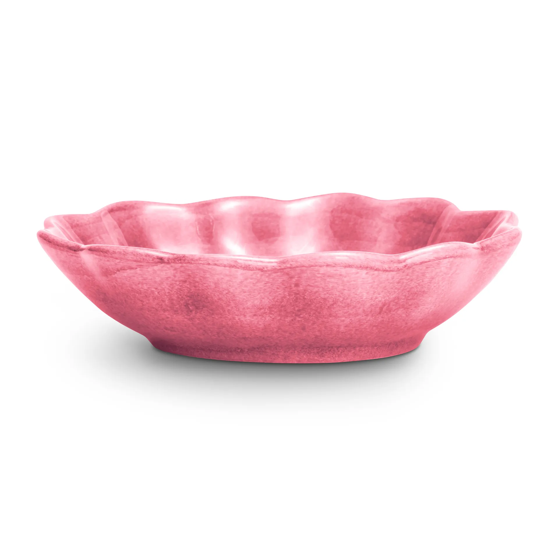 Oyster bowl 16x18 cm, Pink Mateus