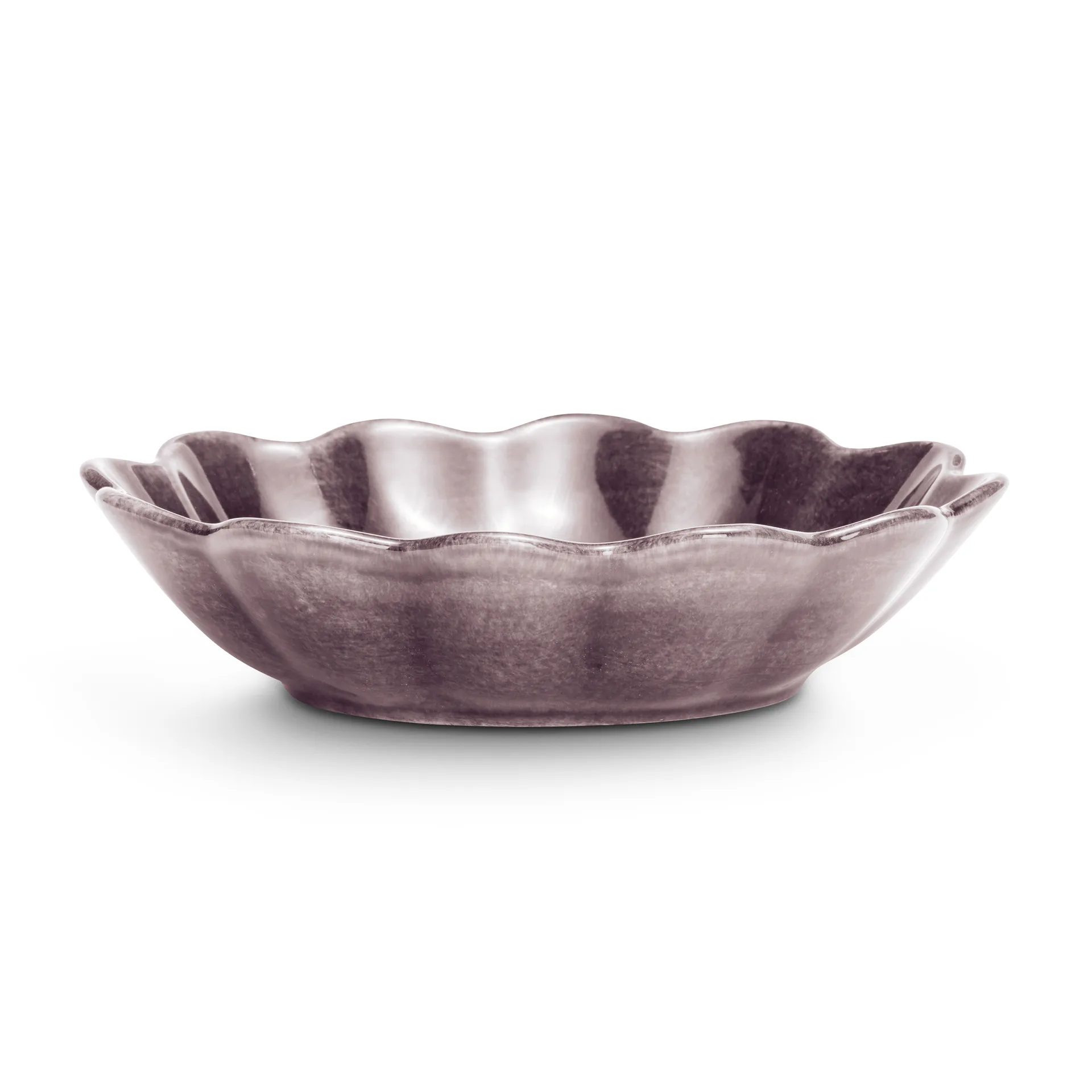 Oyster bowl 16x18 cm, Plum Mateus