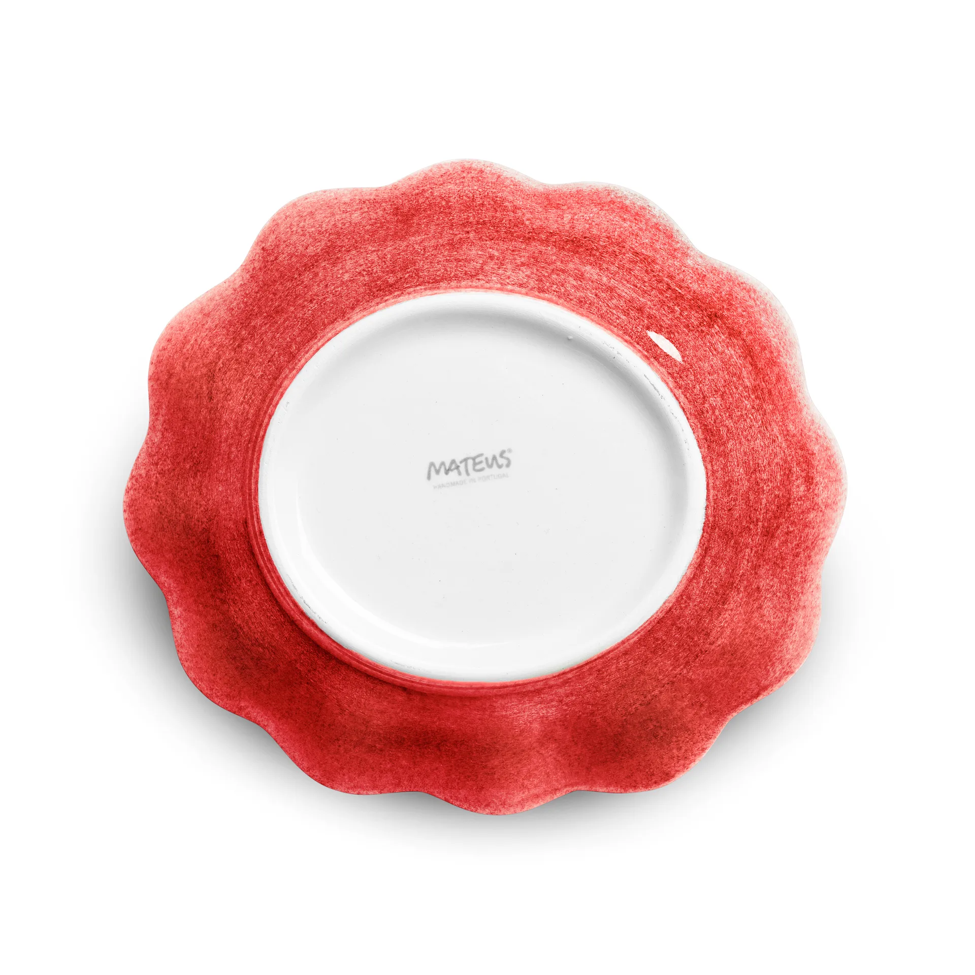 Oyster bowl 16x18 cm, Red Mateus