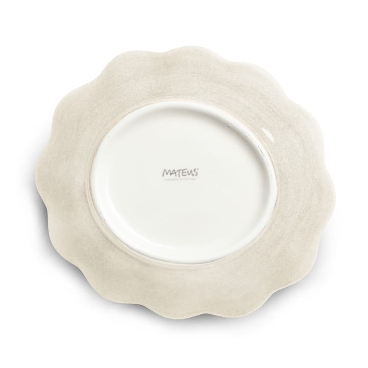 Oyster bowl 16x18 cm, Sand Mateus