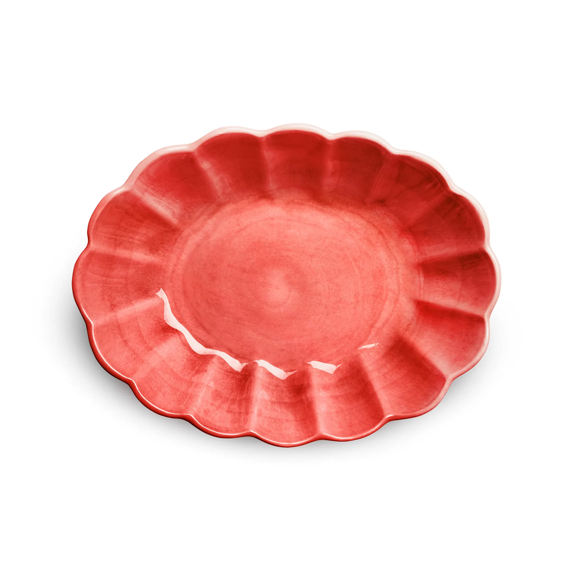 Oyster bowl 18x23 cm, Red Mateus