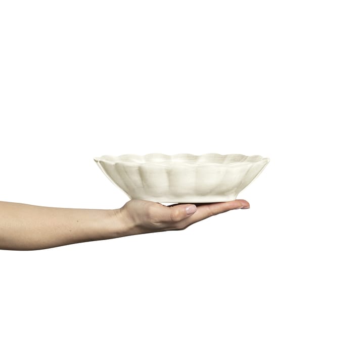 Oyster bowl 18x23 cm, Sand Mateus