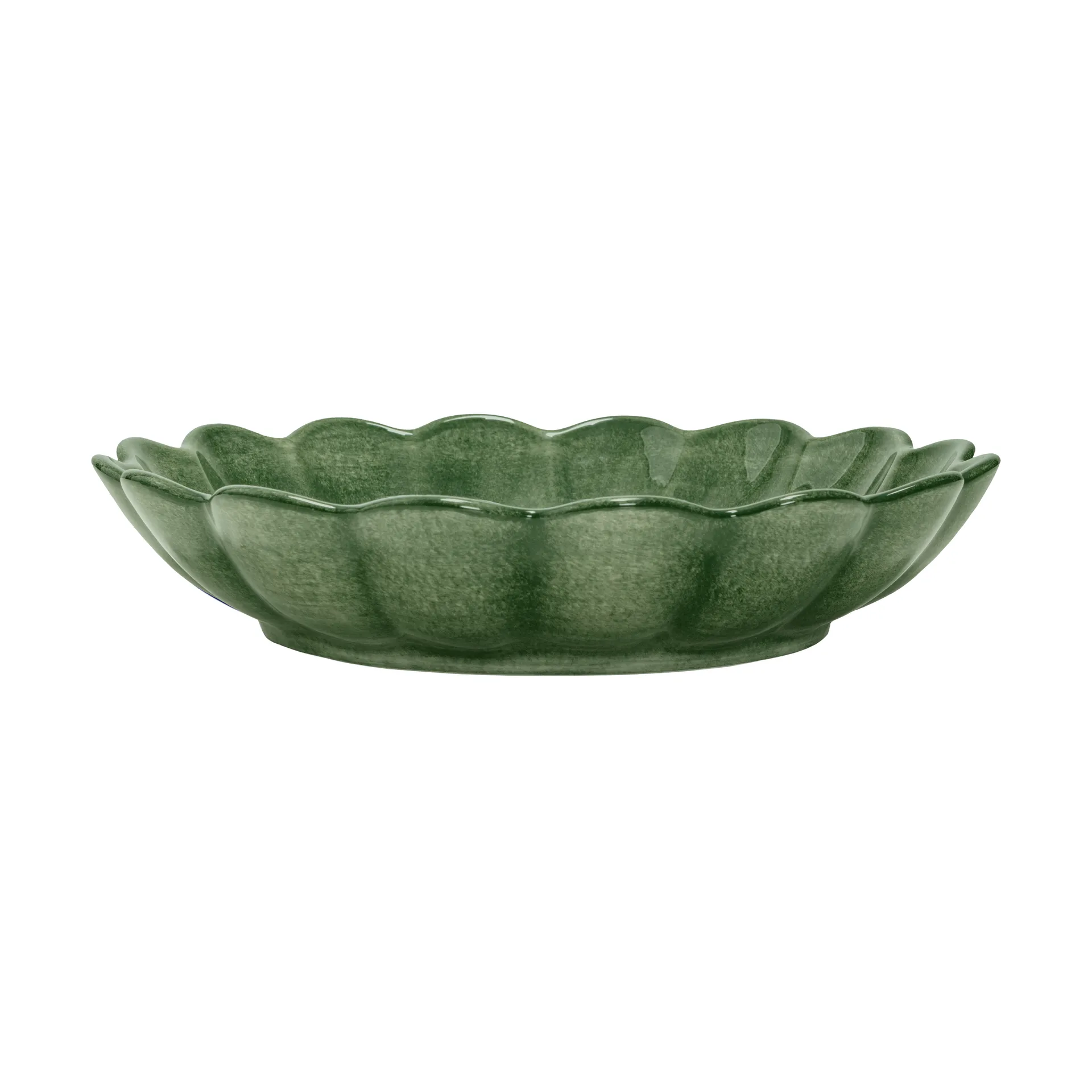 Oyster bowl Ø24 cm, Forest green Mateus