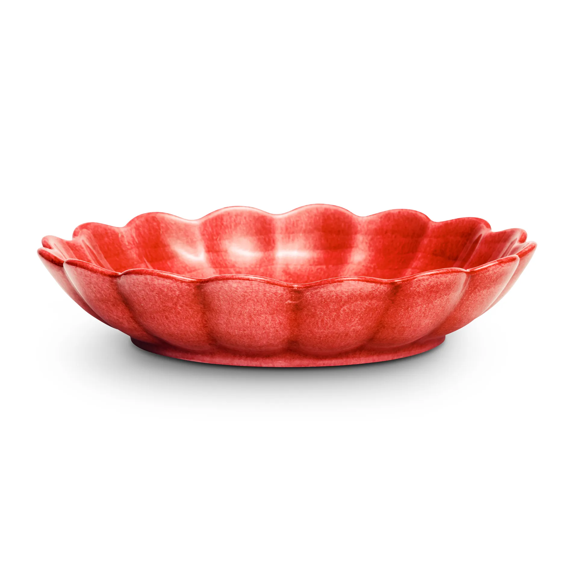 Oyster bowl Ø24 cm, Red Mateus