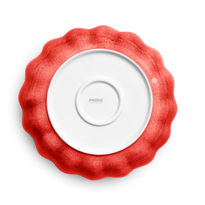 Oyster bowl Ø24 cm, Red Mateus