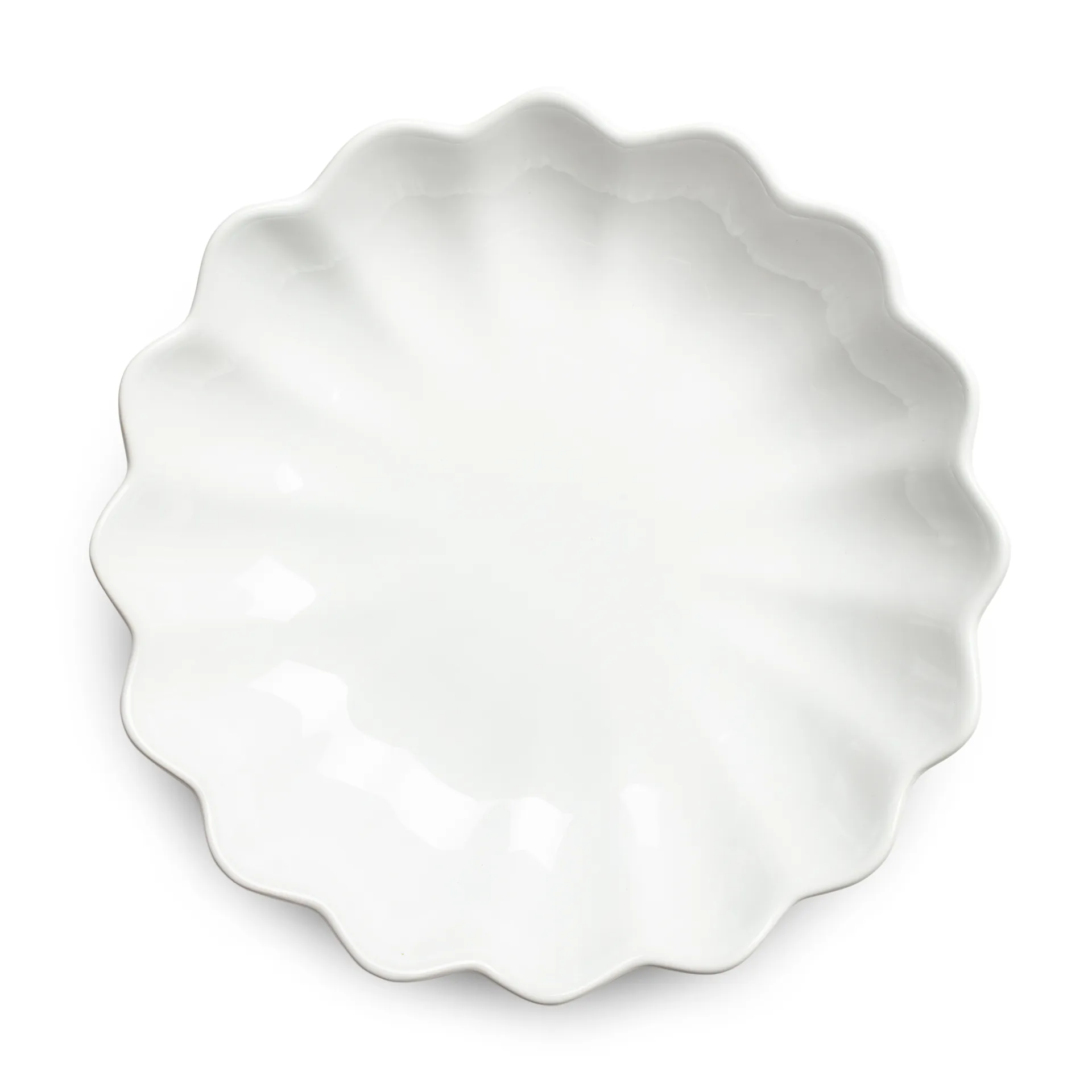 Oyster bowl Ø24 cm, white Mateus