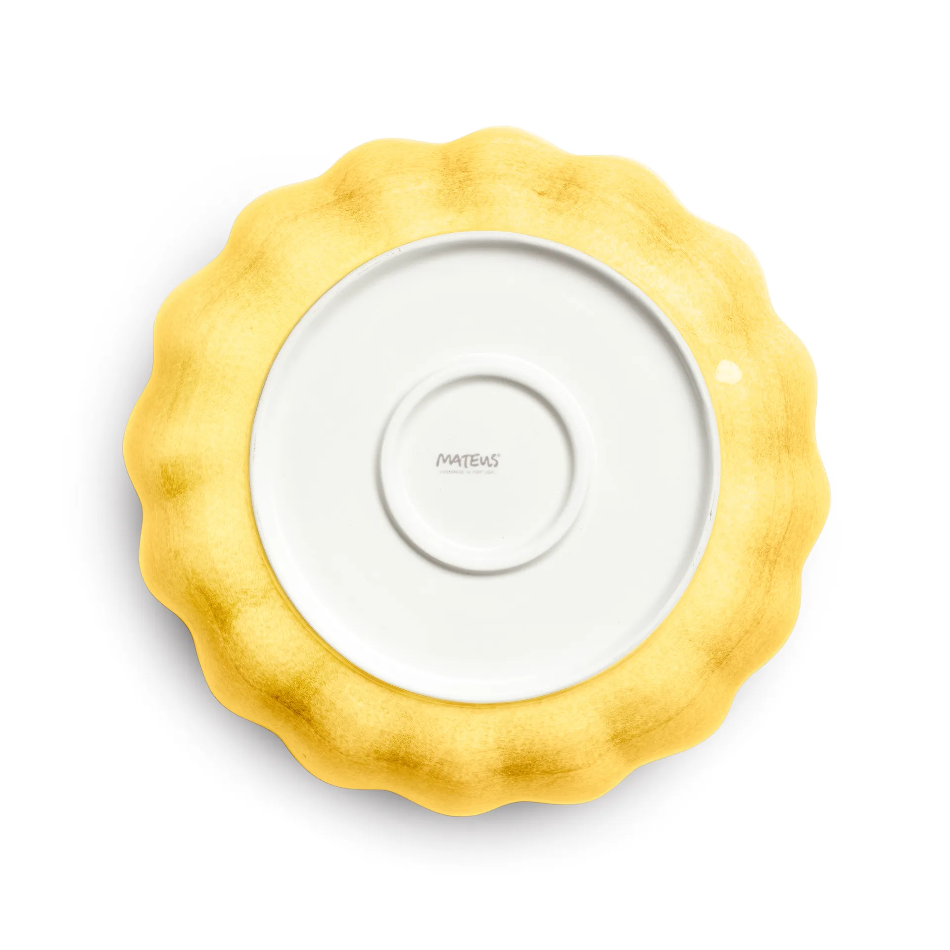 Oyster bowl Ø24 cm, Yellow Mateus
