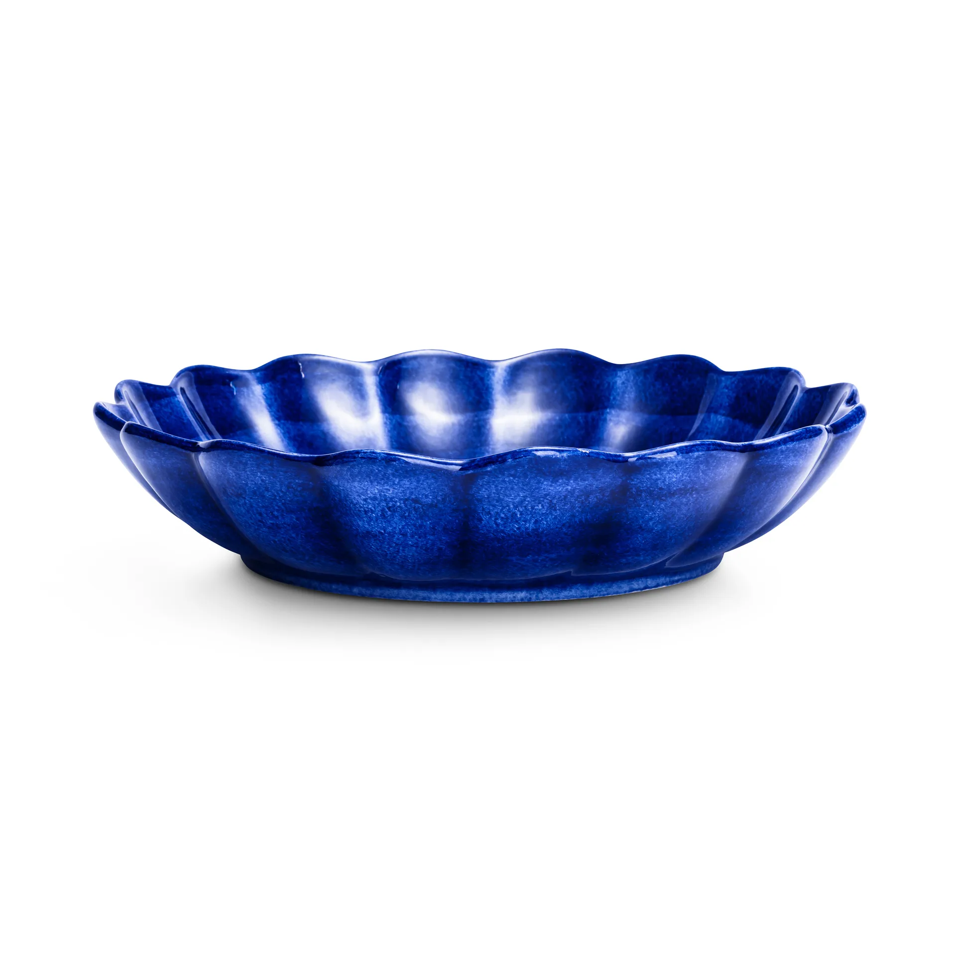 Oyster bowl Ø31 cm, Blue Mateus