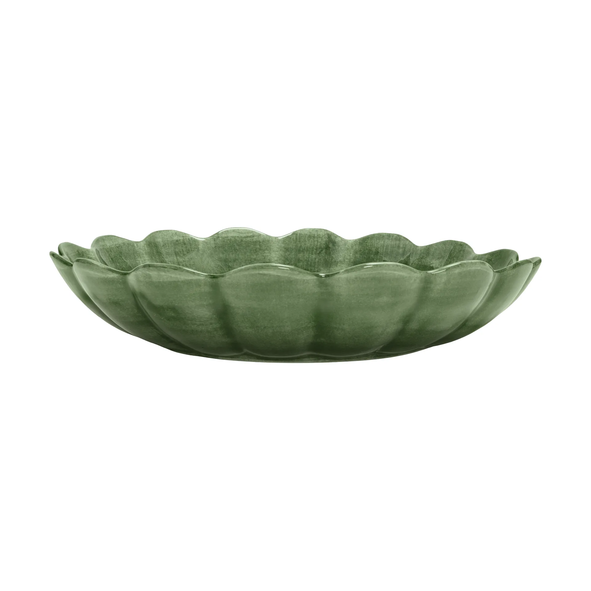 Oyster bowl Ø31 cm, Forest green Mateus