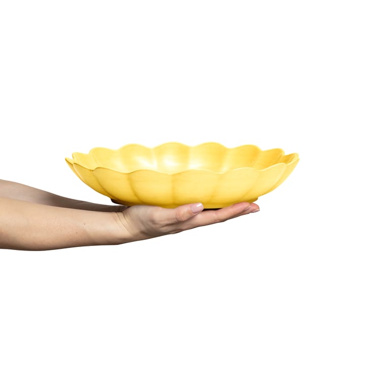 Oyster bowl Ø31 cm, Yellow Mateus