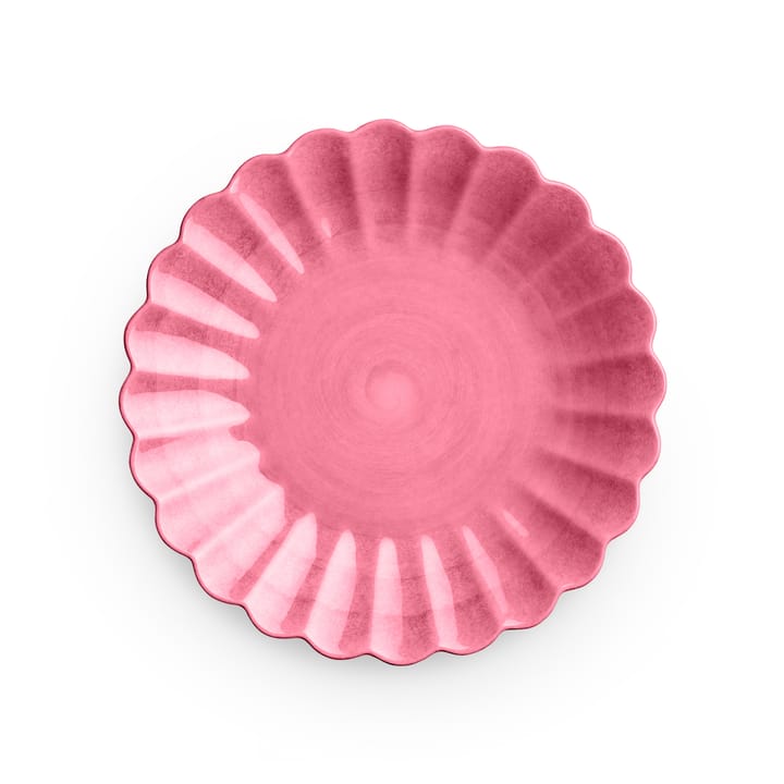 Oyster plate 20 cm, Pink Mateus