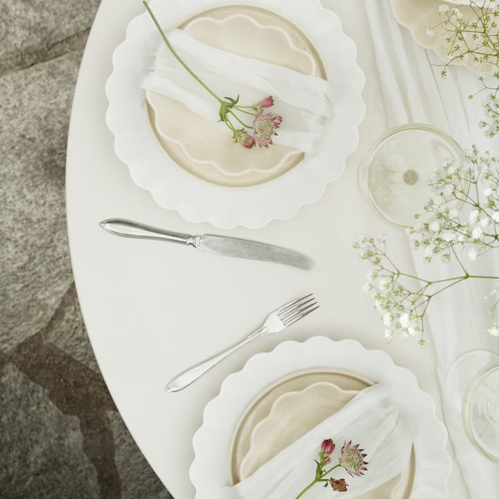 Oyster plate 28 cm, white Mateus