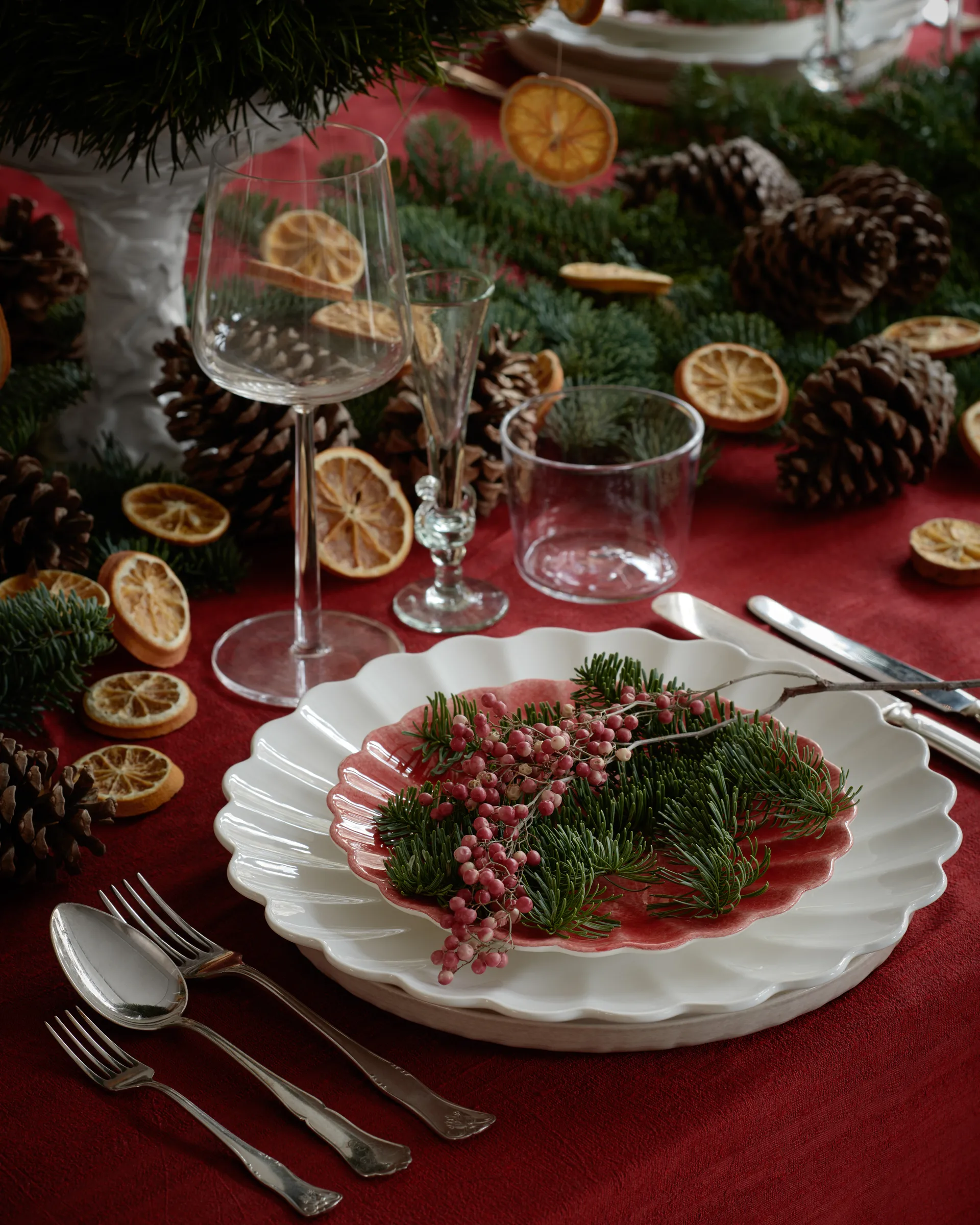 Oyster plate 28 cm, white Mateus