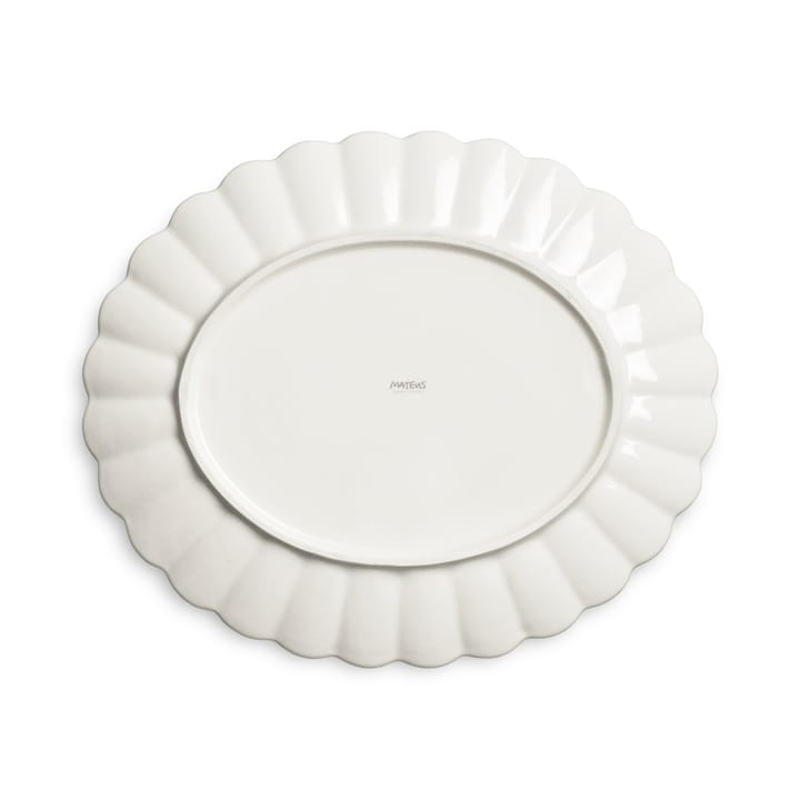 Oyster saucer 30x35 cm, Red Mateus