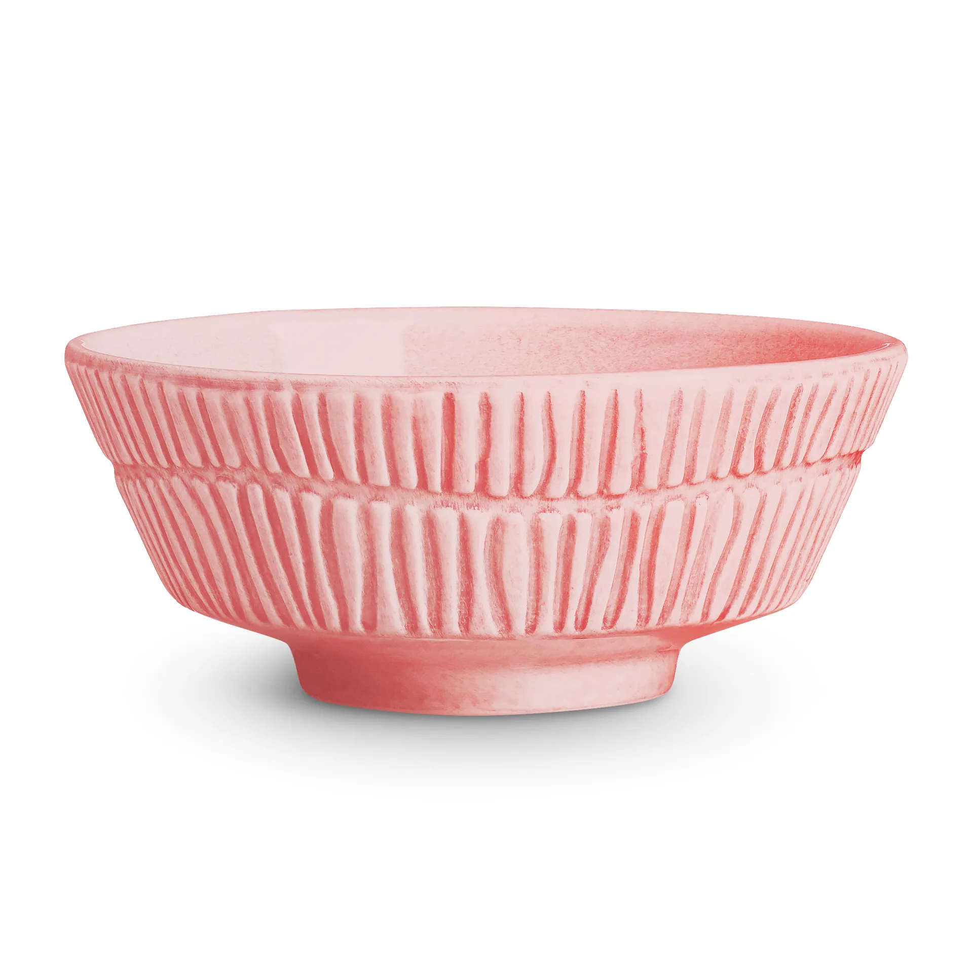 Stripes bowl Ø15 cm, Light pink Mateus
