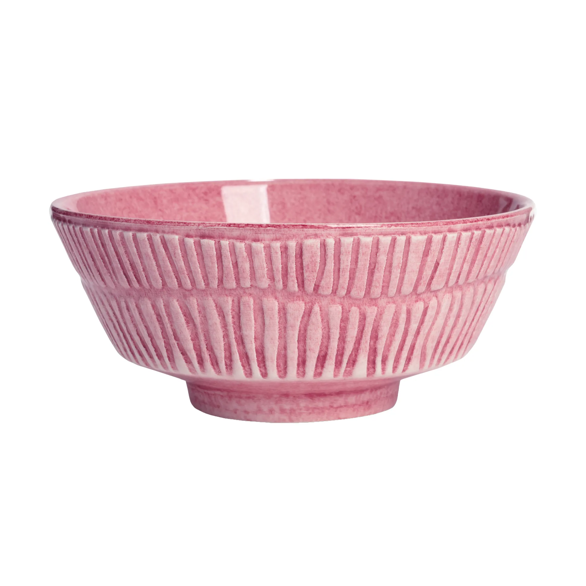Stripes bowl Ø15 cm, Pink Mateus