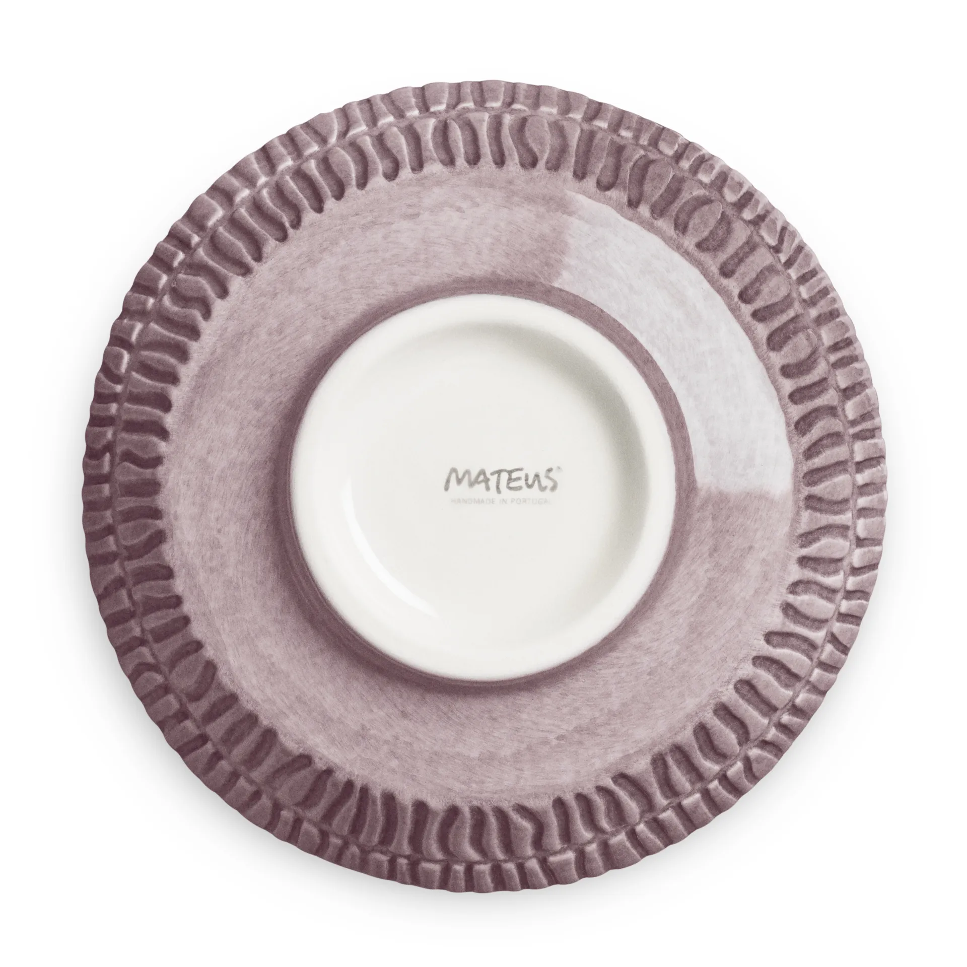 Stripes bowl Ø15 cm, Plum Mateus