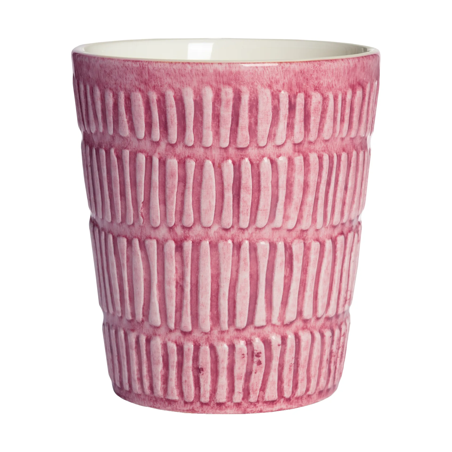 Stripes mug 30 cl, Pink Mateus