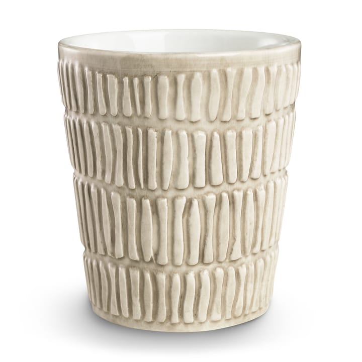 Stripes mug 30 cl, sand Mateus