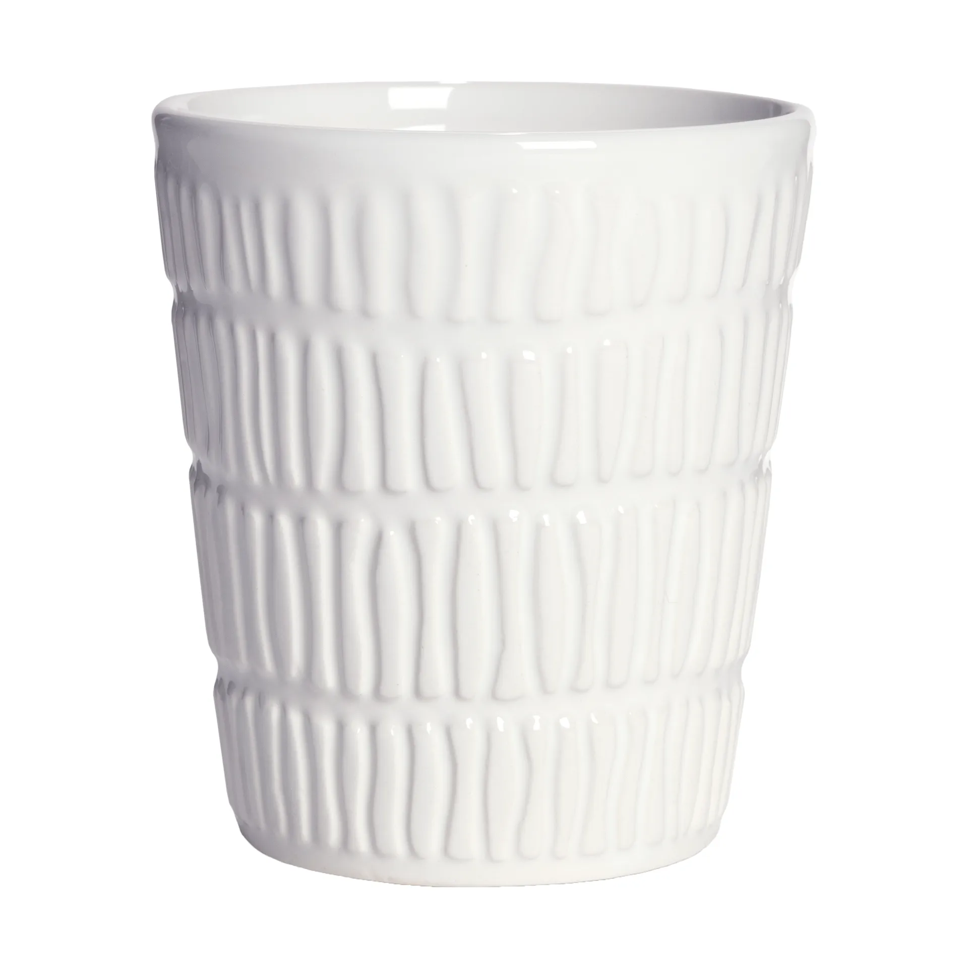 Stripes mug 30 cl, White Mateus