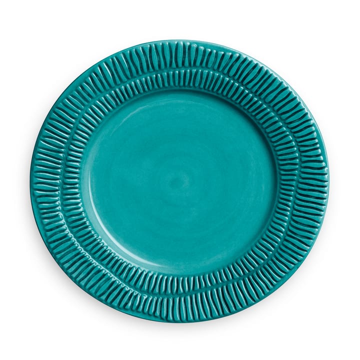 Stripes plate Ø21 cm - Ocean - Mateus