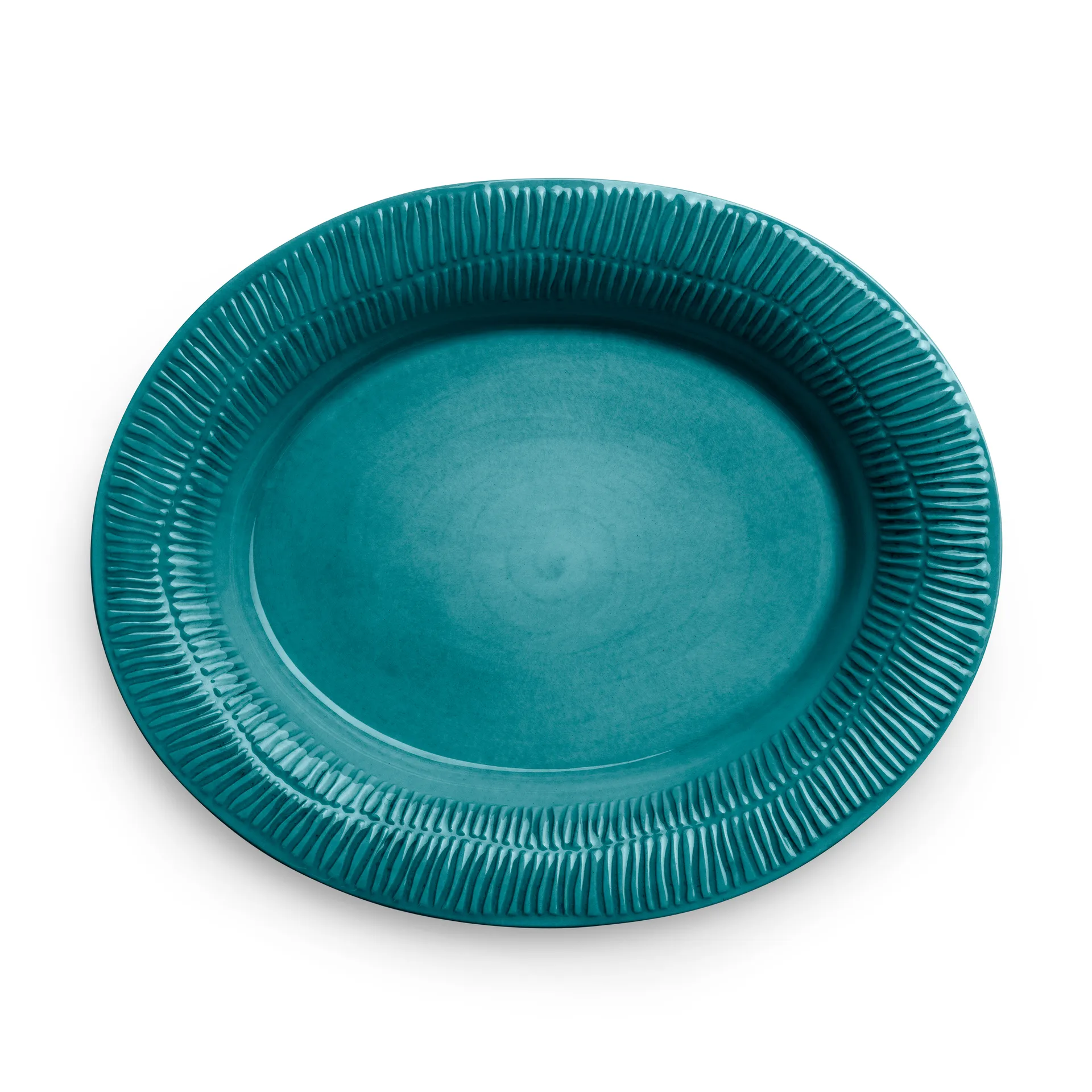 Stripes platter 30x35 cm, ocean Mateus