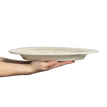 Stripes platter 30x35 cm - sand - Mateus