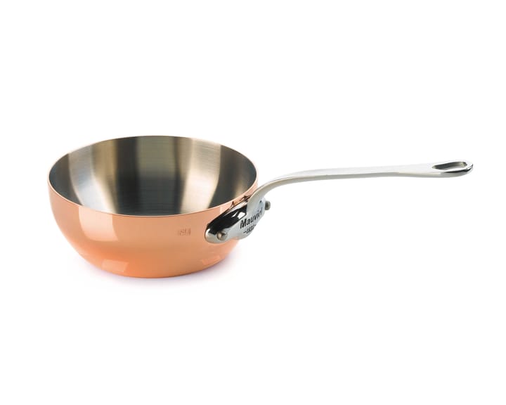 Sauté pan rounded M'150S 2 l - Copper-steel - Mauviel